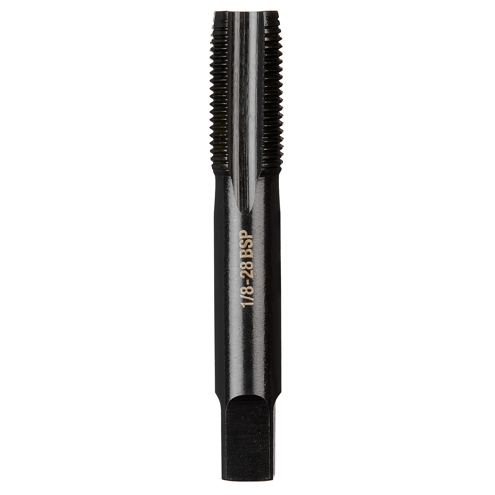Milwaukee 1/8"-28 BSP Straight Flute Taper Tap, Model# 49-57-5190